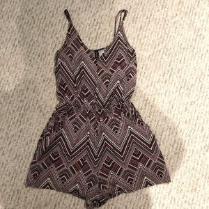 Divided summer romper